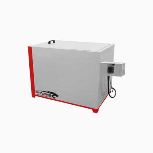 Tanque para concreto - PRS-B0980 - Parsros Makine ve Laboratuvar Test Cih. İml. İth. İhr. San. ve Dıs. Tic. Ltd.Sti. - de parede dupla / aquecedor / para teste