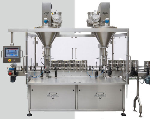 Envasadora em linha - SERIES 100/200/400 - All Fill International - totalmente automática / de potes / para produtos em pó
