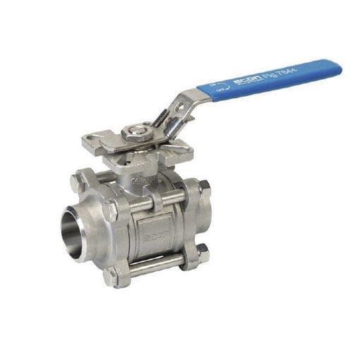 Válvula de esfera - 1WE40 series - Econ Brand Valves - de alavanca / de controle / soldada