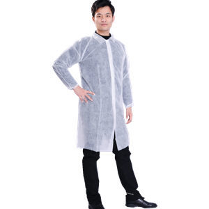 Guarda-pó de trabalho - Hefei HaoXin Protective Technology Co., Ltd. - de proteção química / impermeável / em polipropileno