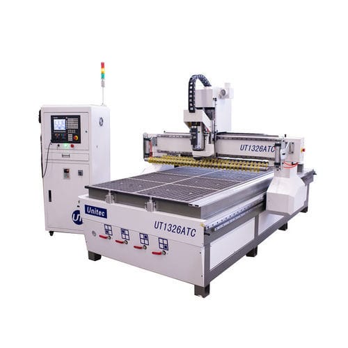 Router CNC - UT1326ATC - Nanjing Unitec Technology Co.,LTD - XYZ / para acrílico / com aspiração
