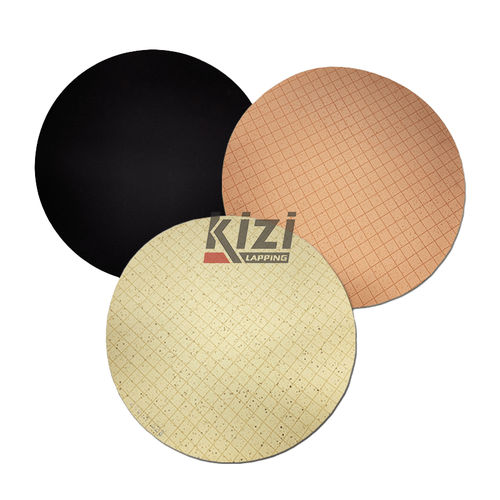 Disco de polimento em poliuretano - Dongguan Kizi Precision Lapping Mechanical Manufacture Co., Ltd - em tecido / em não tecido / para a indústria óptica