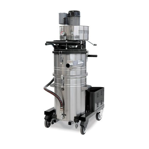 Aspirador industrial - HSE 550/100 - FeVi - de líquidos / trifásico / móvel