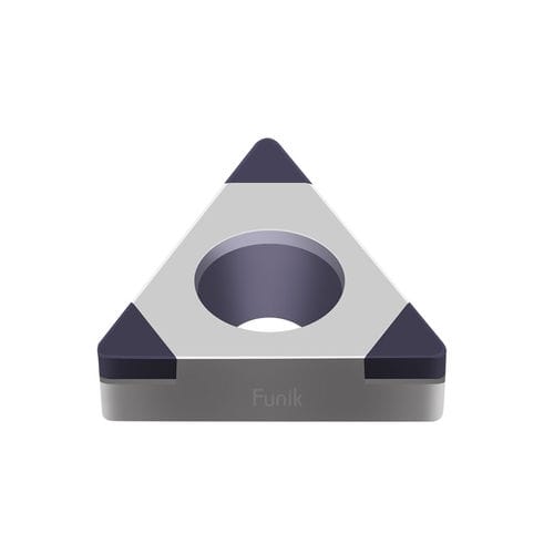 Pastilha de corte de acabamento - TCGW - Funik Ultrahard Material Co., Ltd. - CBN / PCBN / para ferro fundido