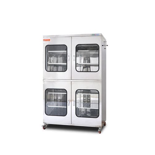 Armário de acondicionamento - FCD1428-6 - Changshu Tongrun Electronic Technology Co., Ltd. - de piso / de 2 portas / em aço inoxidável