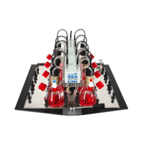 Biorreator-fermentador de laboratório - RAMOS® - HiTec Zang GmbH - de processo / de síntese paralela / de bancada