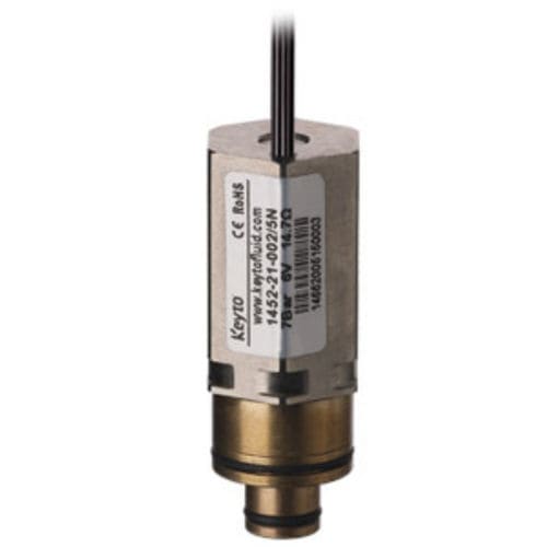 Válvula solenoide proporcional - 1452-2 series  - Keyto Fluid Technology - de ação direta / de 2 vias / NF