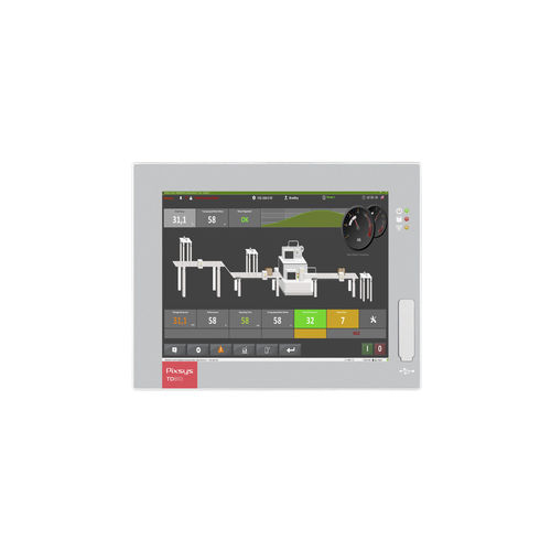 IHM com tela sensível ao toque resistiva - TD810 - Pixsys - embutida / 800 x 600 / ARM Cortex-A8