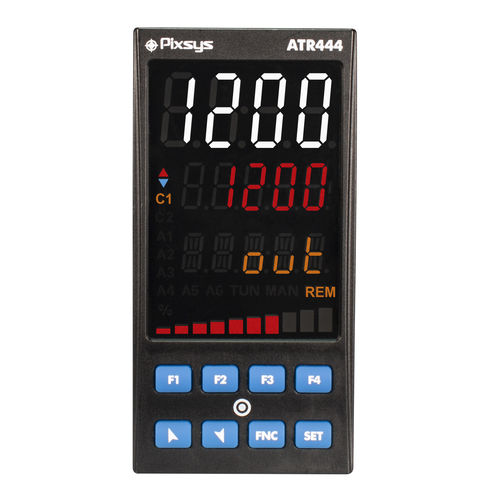 Controlador PID de 4 dígitos - ATR444 series - Pixsys - de 2 linhas / de 5 dígitos / para montagem em painel