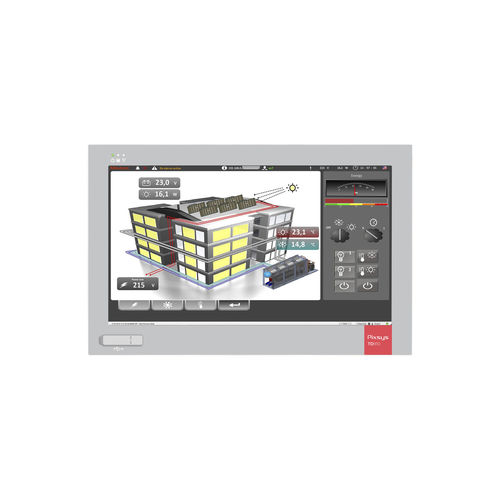 Painel PC LCD - TD910 - Pixsys - com tela sensível ao toque resistiva / 18,5" / 1366 x 768