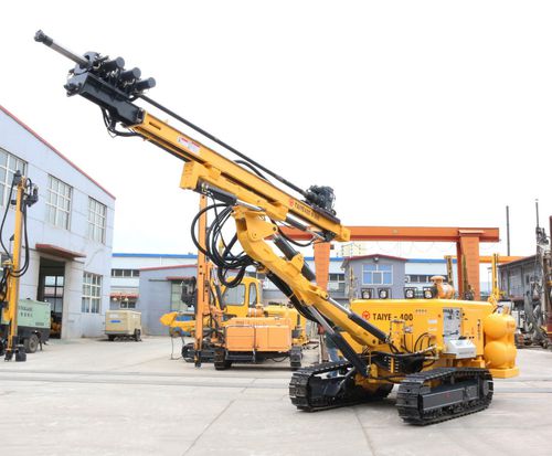 Perfuratriz multifuncional - TAIYE400 - Xuanhua Taiye Drilling Machinery Co.,LTD - de esteiras / rotativa / hidráulica