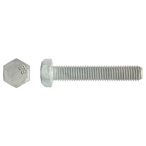 Parafuso de cabeça sextavada - 933 8.8 HDG - Chavesbao - Spanner / em aço galvanizado / DIN
