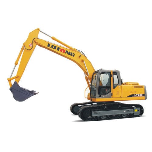 Miniescavadeira - LT230-6 - Luoyang Lutong Heavy Industry Machinery Co., Ltd - de esteiras / a diesel / florestal