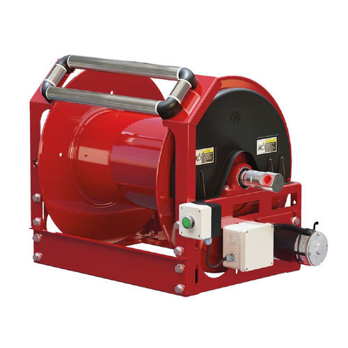 Enrolador de mangueira hidráulica - HCE series - Celiksan Ltd. - motorizado / fixo / resistente à corrosão