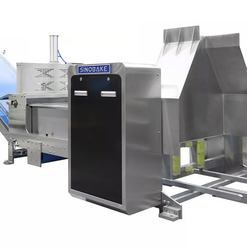 Linha de produção de biscoitos com forno túnel - HJ - Guangdong Shunde Huaji Machinery Industrial Co., Ltd. - com amassadeira / controlada por CLP
