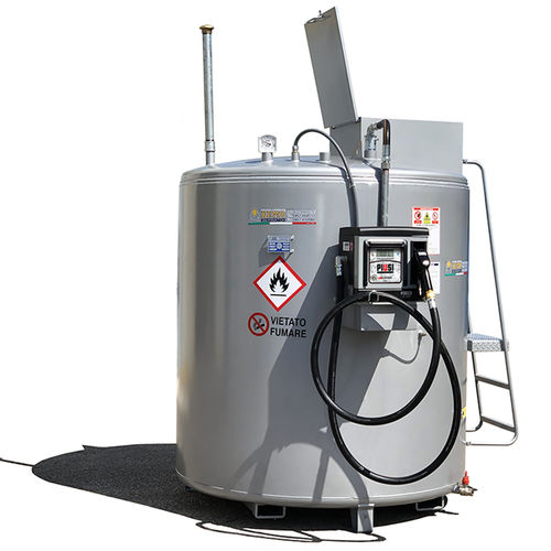 Tanque em aço-carbono - CUBE70 B.SMART - Demo Serbatoi - cilíndrico / de parede dupla / de armazenamento de gasóleo