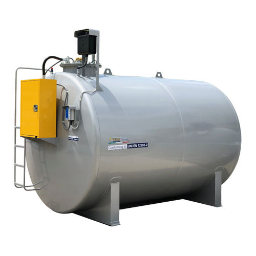Tanque em aço-carbono - Demo Serbatoi - cilíndrico / de parede dupla / de armazenamento de gasóleo