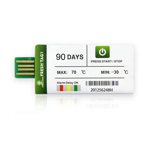 Registrador de dados de temperatura - Fresh Tag 1 NFC - Zhengzhou Freshliance Electronics Corp.,Ltd - USB / em linha / NFC