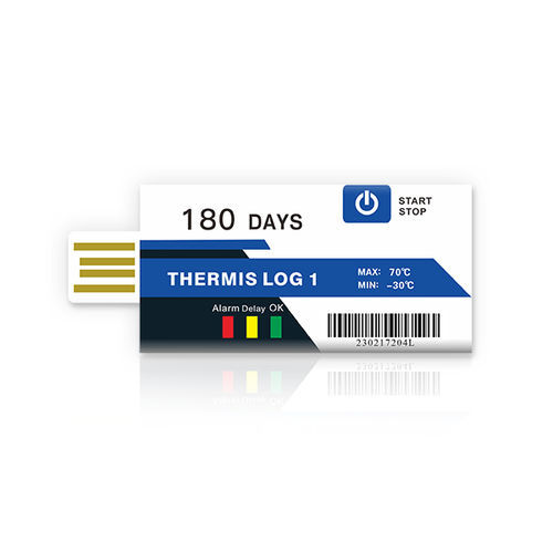 Registrador de dados de temperatura - Thermis Log 1 - Zhengzhou Freshliance Electronics Corp.,Ltd - USB / NFC / NTC