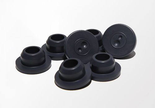 Tampa (cap) press-fit - Hebei First Rubber Medical Technology Co., Ltd - redonda / em borracha / em borracha de silicone