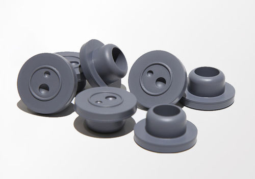 Tampa (cap) press-fit - 7-F - Hebei First Rubber Medical Technology Co., Ltd - redonda / em borracha / em borracha butílica