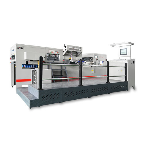 Máquina de estampagem a quente com alimentação automática - LKS1060T - Shandong Lukes Machinery Co., Ltd. - para papel