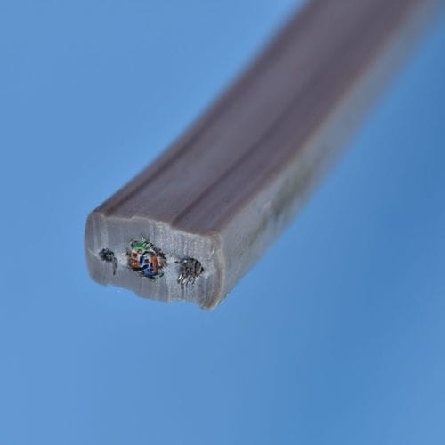 Cabo elétrico resistente a óleo - Derulcable (Shanghai) Co., Ltd - multifilamentos / redondo / plano