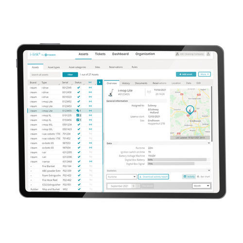 Software de segurança - i-link® - I-team Global - de rastreamento / para mapeamento / para bateria