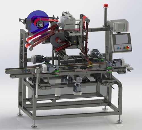 Rotuladora em C - Sovereign Labelling Machines Limited - automática / para embalagens / para aplicação na parte superior