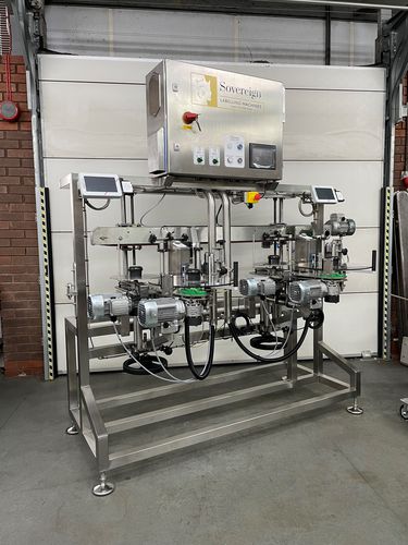 Rotuladora automática - Monarch - Sovereign Labelling Machines Limited - para garrafas / para a indústria de alimentos e bebidas