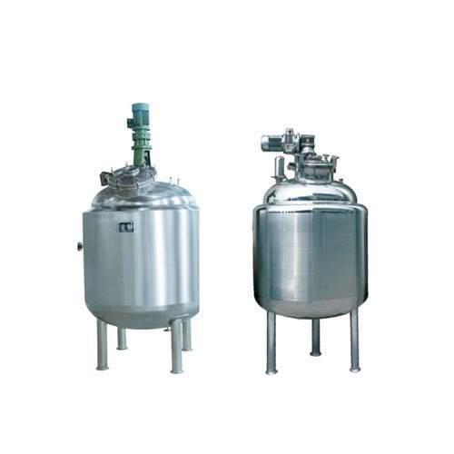 Tanque em aço inoxidável - Wenzhou Jinbang Light Ind Machinery Co., Ltd - de mistura / aquecedor / de esterilização