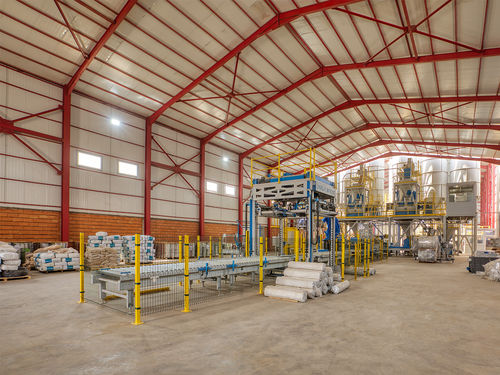 Usina de produção para o setor da construção - HYBRID DRYMIX - Varlik Makina Sanayi İç ve Dış Tic. A.Ş.