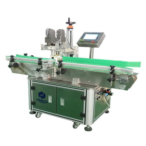 Tampadora-rosqueadora de tampas linear - FK-X801 - Guangdong Fineco Machinery Group Co., Ltd - automática / para produtos cosméticos / para a indústria alimentícia