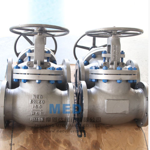 Válvula globo - China MED Valve Co., Ltd. - com volante / para água / para produtos químicos