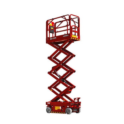 Plataforma elevatória tipo tesoura móvel - AS0607  - Lingong Group JinanHeavy Machinery Co., Ltd. - hidráulica / para ambiente interno / para aplicações industriais