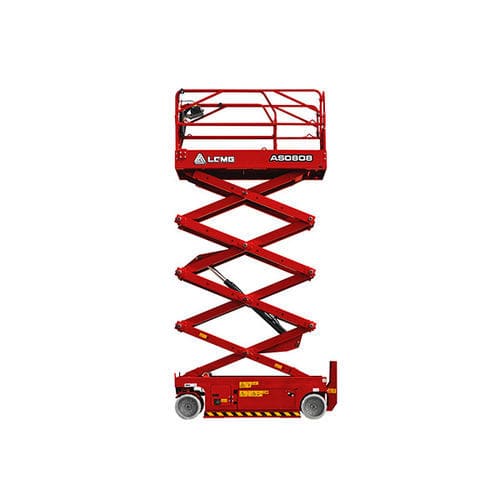 Plataforma elevatória tipo tesoura móvel - AS0808 - Lingong Group JinanHeavy Machinery Co., Ltd. - hidráulica / para ambiente interno / para ambiente externo