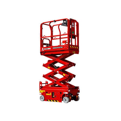 Plataforma elevatória tipo tesoura móvel - SS0407E - Lingong Group JinanHeavy Machinery Co., Ltd. - elétrica / para ambientes internos e externos / para aplicações industriais