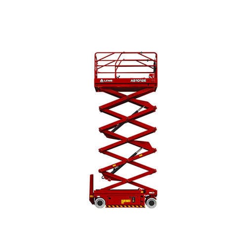 Plataforma elevatória tipo tesoura móvel - AS1012E - Lingong Group JinanHeavy Machinery Co., Ltd. - elétrica / para ambiente interno / para aplicações industriais