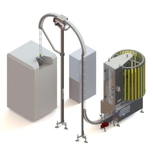 Sistema de alimentação automático - LID MASTER/ LID SERVER series - NSM MAGNETTECHNIK GmbH - para linha de produção / para tampas