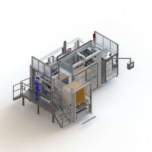 Paletizador e despaletizador para indústria da transformação - 59 series - NSM MAGNETTECHNIK GmbH - para tampas / automático