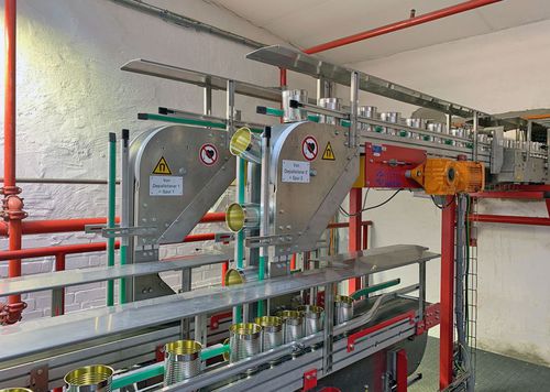 Sistema de manipulação para latas - NSM MAGNETTECHNIK GmbH - magnético / a vácuo / para contêineres