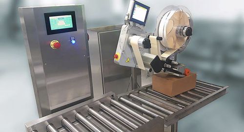 Máquina de pesagem-etiquetagem automática - Fine-Spect
