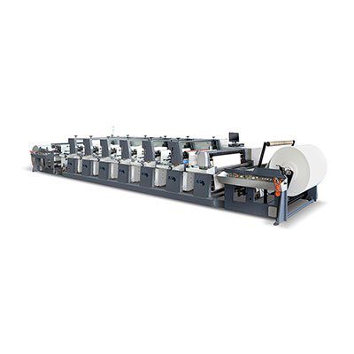 Impressora flexográfica em linha - WENZHOU FENGMING MACHINERY CO., LTD. - para caixas de papelão / para sacos de papel / com secagem por ar quente