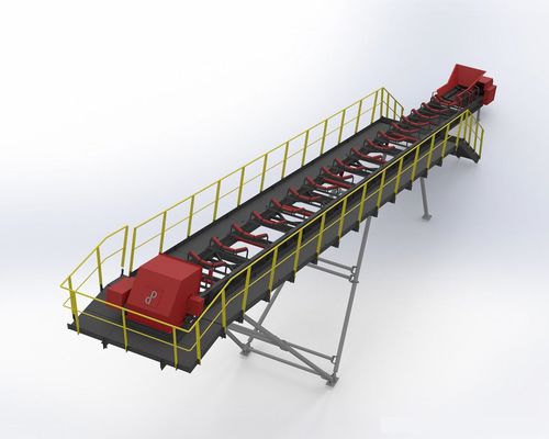 Transportador de esteira - PRODEV MACHİNE - de transporte / modular / para material a granel