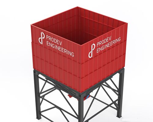 Tremonha de armazenamento - PROSTOCK-S series - PRODEV MACHİNE - de carregamento / industrial / para produtos a granel