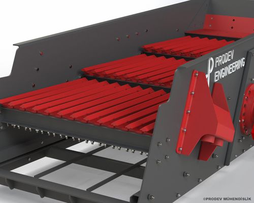 Tremonha vibratória - PROSCREEN-G series - PRODEV MACHİNE - com peneiramento prévio