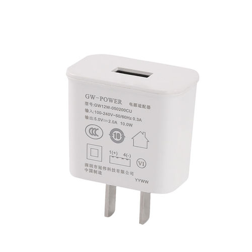 Fonte de alimentação elétrica com plugue de tomada - GW12W-XXXYYYZm - Shenzhen K-TECH Technology Co., Ltd. - CA/CC / com proteção contra curto-circuitos / com proteção contra sobrecorrente