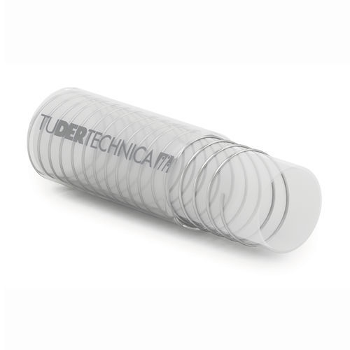 Mangueira para produtos alimentares - TUSIL&reg; VIEW HIGH PURITY - TUDERTECHNICA - TUBIGOMMA DEREGIBUS SRL - para produtos químicos / em silicone / de sucção