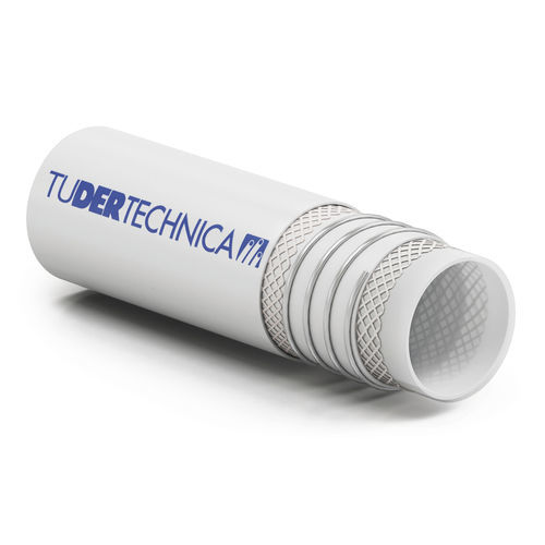 Mangueira para produtos químicos - TUSIL® PURE PREMIUM - TUDERTECHNICA - TUBIGOMMA DEREGIBUS SRL - para produtos alimentares / em silicone / de sucção