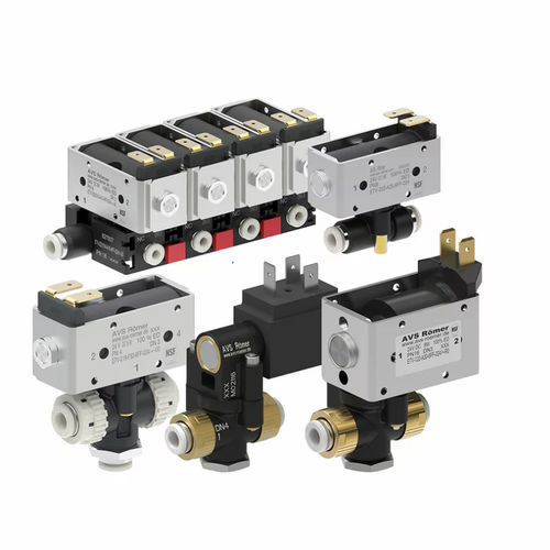 Válvula solenoide de ação direta - AVS Römer - de 3 vias / para produtos alimentares / de separação do fluido